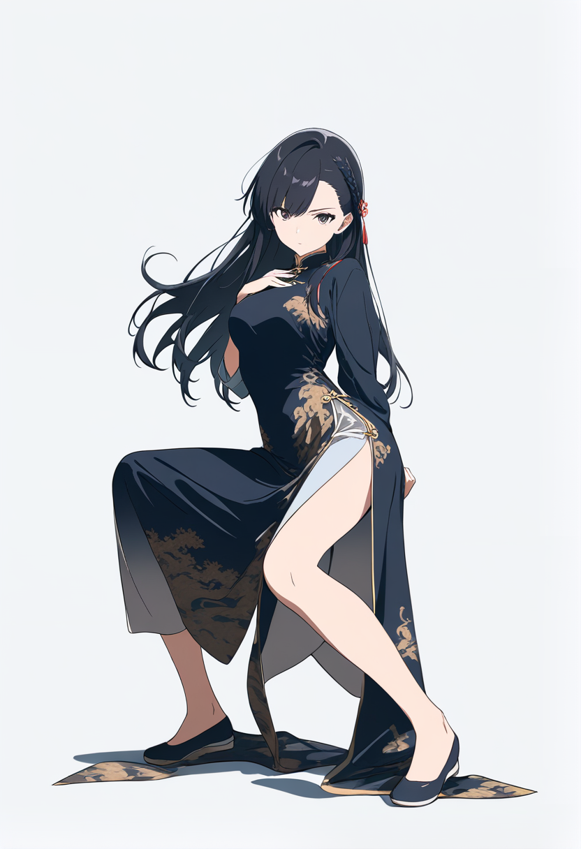 Pilote de mecha fille aux cheveux bleus en combinaison blanche et bleue avec visière, robot mecha bleu géant derrière elle, fond d'explosion ardente
