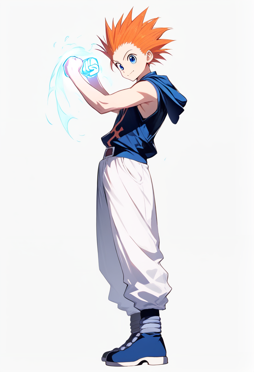 Hunter x Hunter OC with manifested Hatsu ability